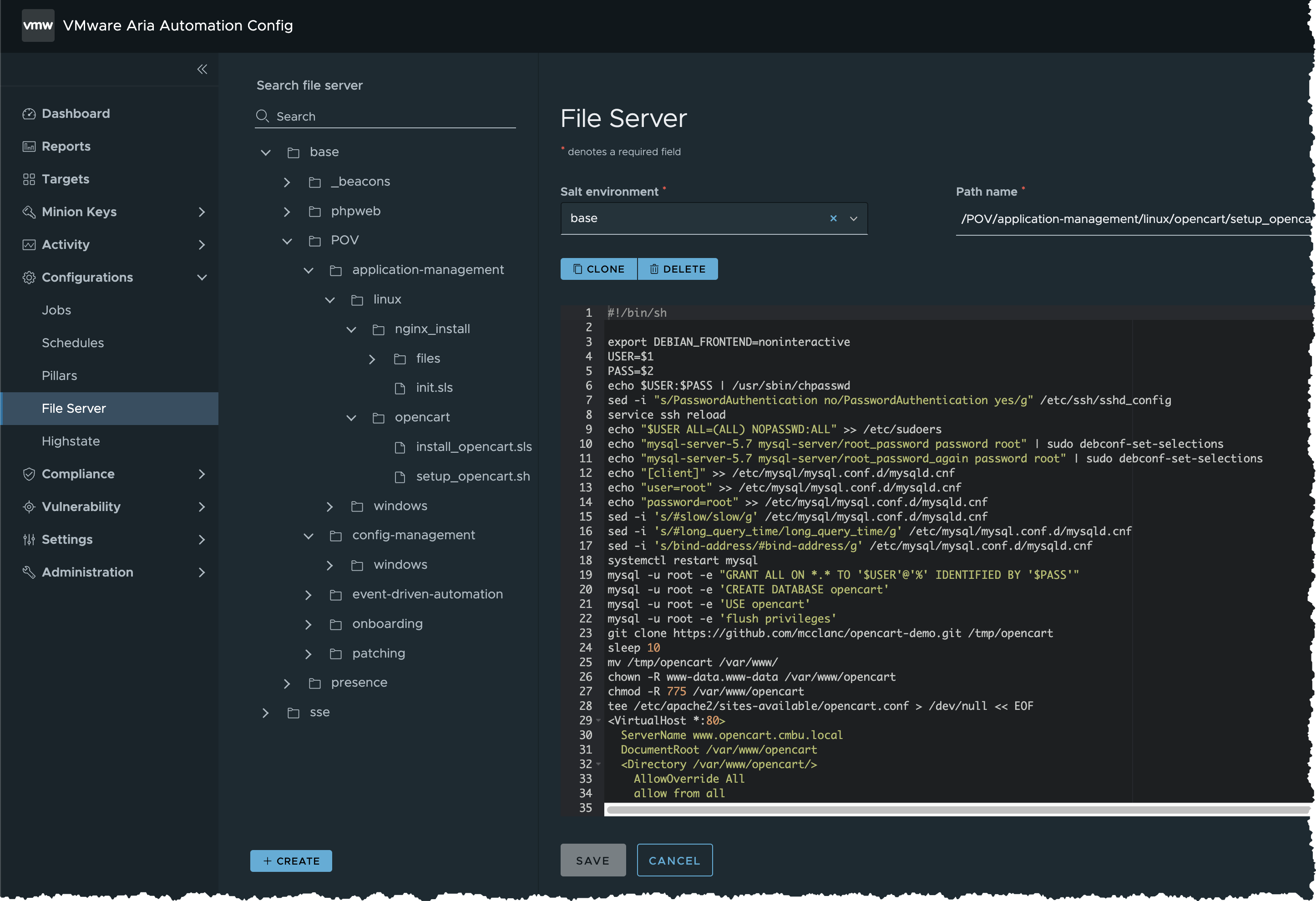 Setup OpenCart Shell Script